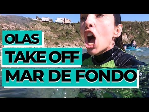 🌊 Cómo se forman las olas en SURF, series, mar de fondo, periodo, y TAKE OFF con BIOSURFCAMP