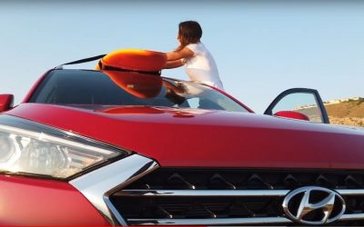¿Cómo llevar las tablas del surf en el coche? Hyundai Tucson
